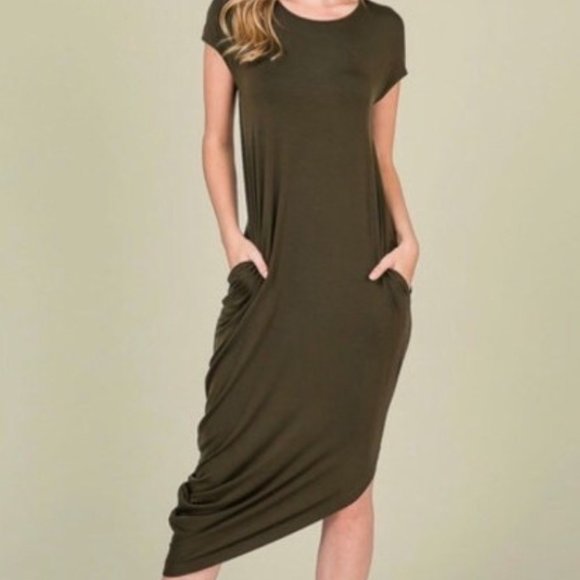 KeyLime Dresses & Skirts - BNWT Asymmetrical Dress KeyLime Wear